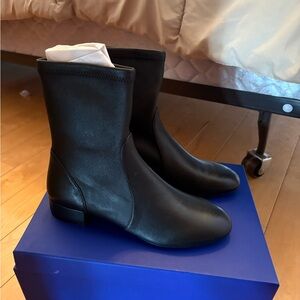 Stuart weitzman stretch bootie. Brand new with box
